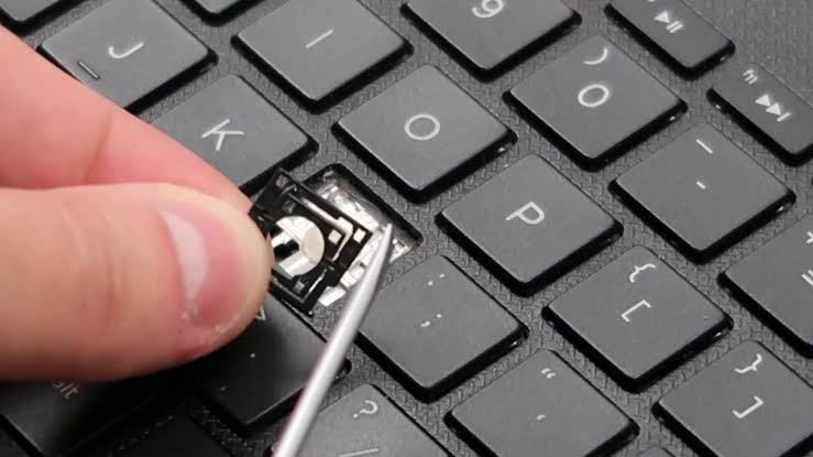 Laptop keyboard and trackpad repair